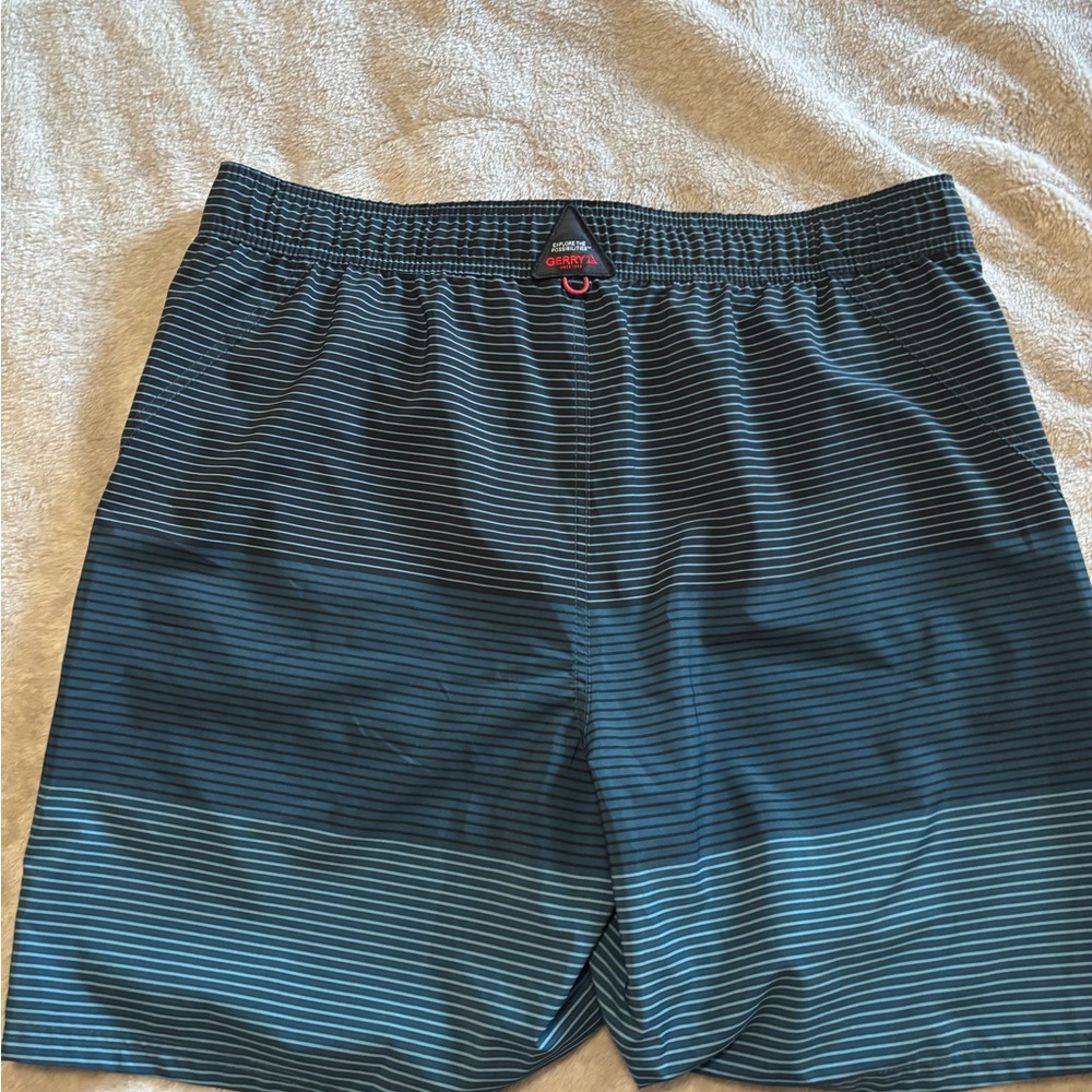 Gerry Blue Striped Quick-Dry Swim Shorts b7